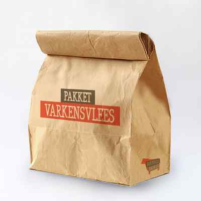 Pakket varkensvlees graangevoederd (6 kg)