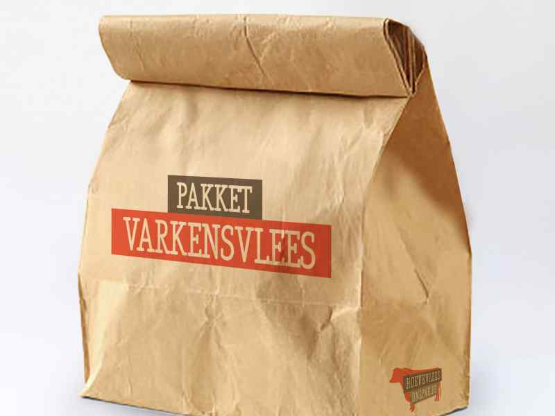 Pakket varkensvlees graangevoederd (6 kg)